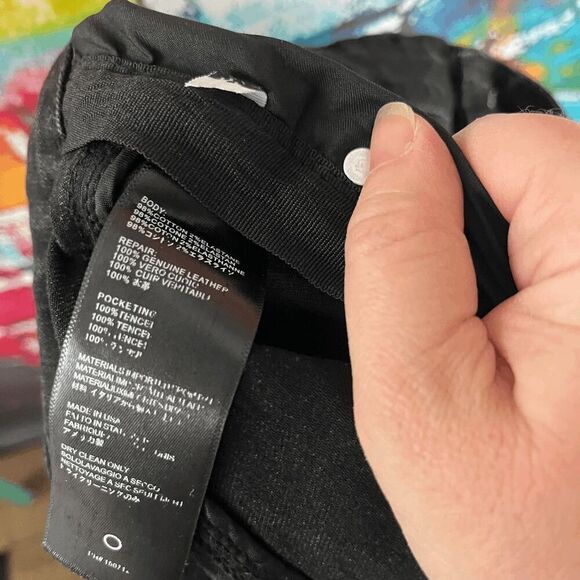 Amiri Paint Drip Coreo Logo Denim Jeans Size 32 - Picture 4 of 7